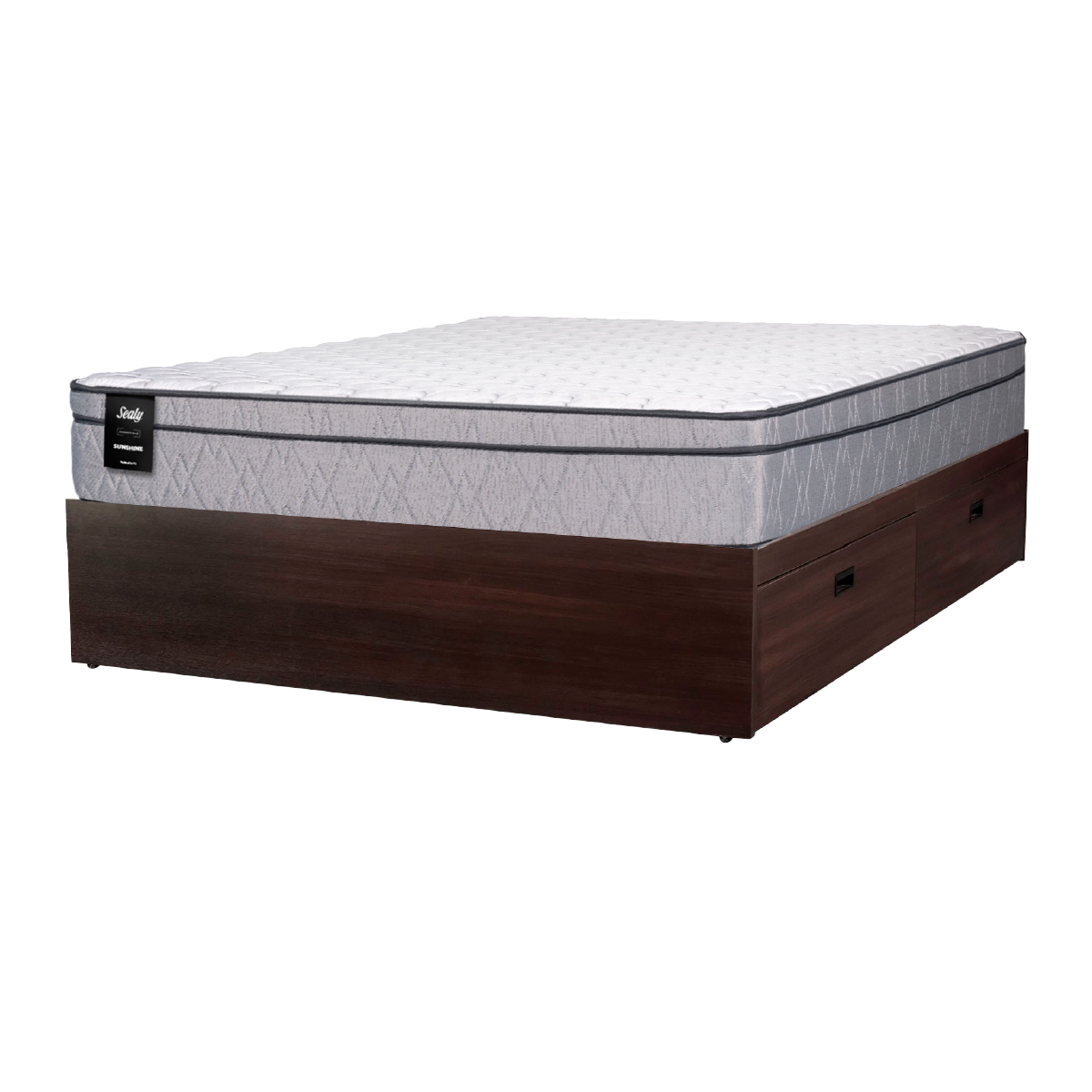 Cama Cajón Antilla 2 Plazas (140x190) Wengue Squad - Imagen 2
