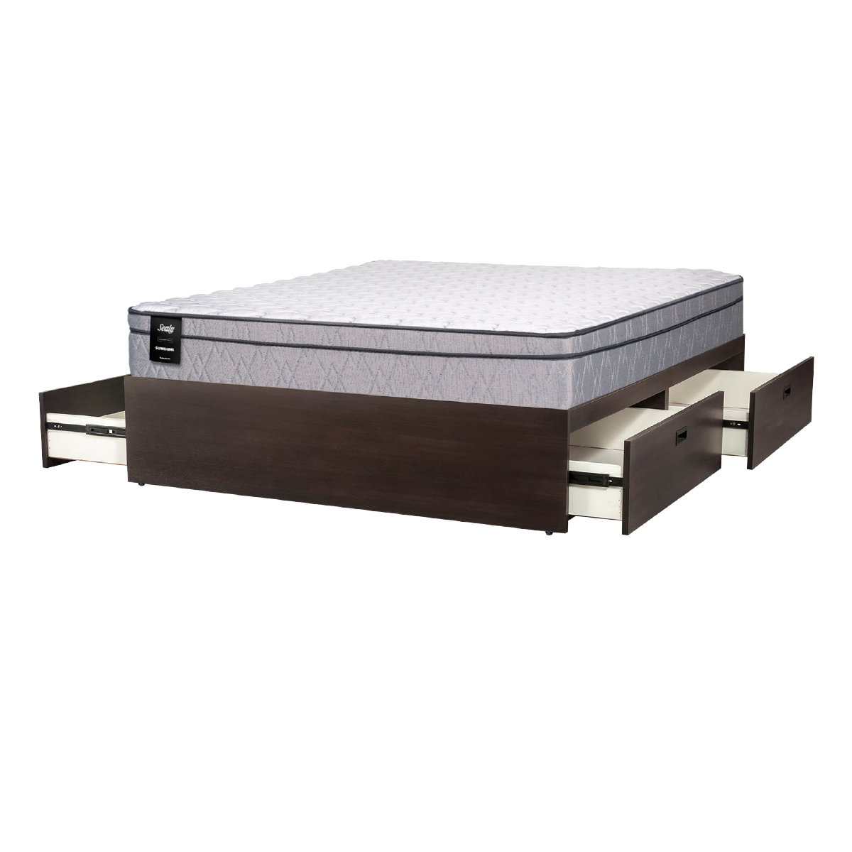 Cama Cajón Antilla 2 Plazas (140x190) Wengue Squad - Imagen 3